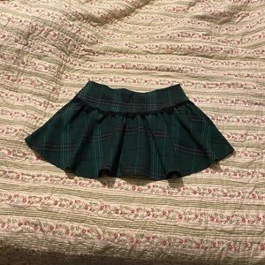 💚Plaid Mini Skirt